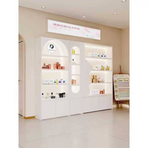 高端化妝品展示柜 美容院的櫥窗藝術與品牌投資指南